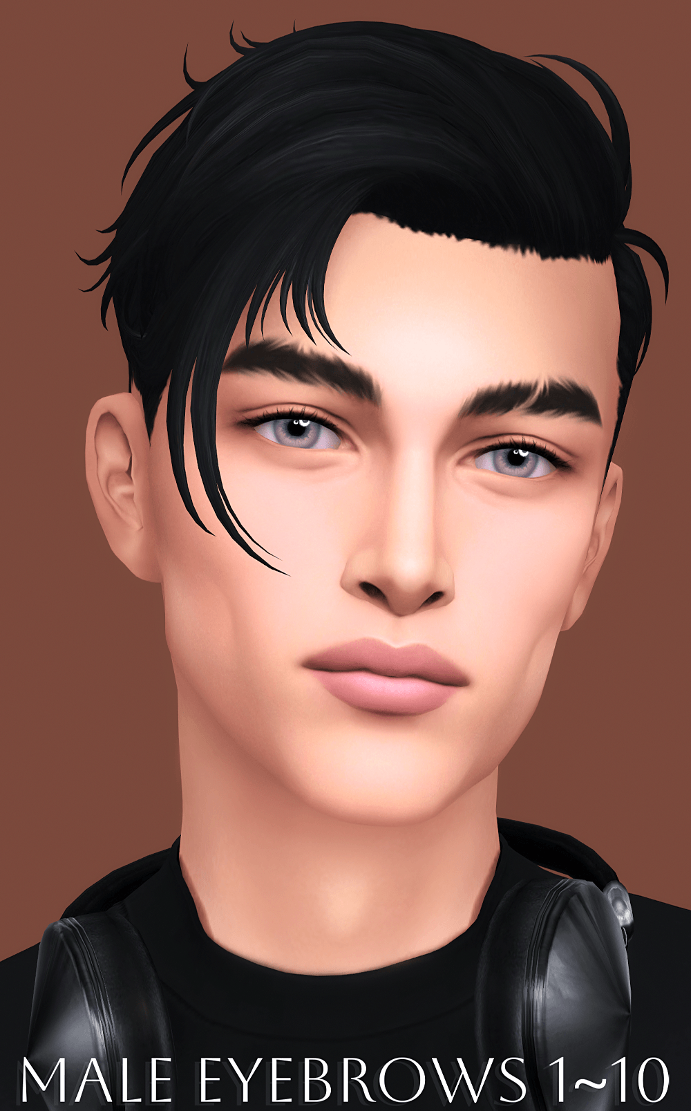 Скриншот мода Брови для мужчин Dynamic Brows Set